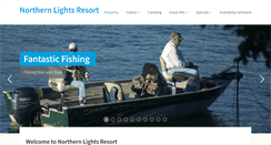 Desktop Screenshot of northernlightsresort.com